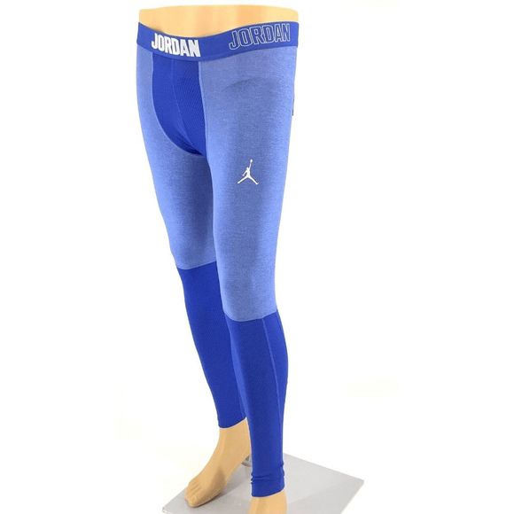 📦 NEW Mens Small NIKE JORDAN Compression Training Tights Pants Blue AO9223-493 - Picture 5 of 5